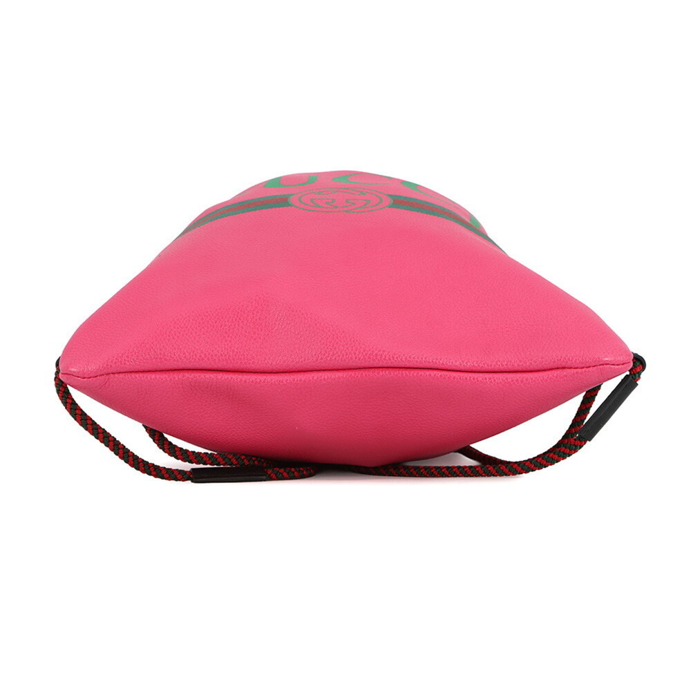 Gucci Drawstring Knapsack Leather Backpack 523586… - image 3